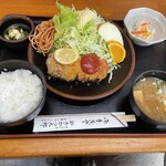 やきかつ太郎 - 上揚げカツ定食