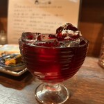 ナンチャッ亭のエリー - 溢れない様に飲みましょ〜♫