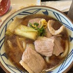 Marugame Seimen - 鴨肉、多い。