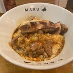 炭火焼 MARU - 天草大王のフォアグラ入り特上親子丼