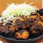 Katsuya - 味噌煮込みうどんチキンカツ定食869円