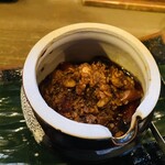 まぐろ食堂 まりん - 壺漬けカルビ　中トロ2