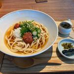 太宰府 いい乃じ - 梅おろしうどん１２５０円。