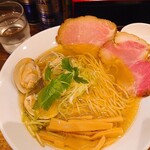 麺屋 遊仁 - 蛤塩そば¥1130蛤の出汁が最高(^^)d