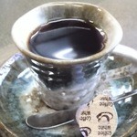 ビーンズ・ハウス - 待っている間ご好意で頂きましたキリマンジャロです