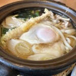 味の民芸 - 民芸鍋焼きうどん　