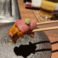 くずし鉄板 あばぐら 神田店 - 栃木牛が厚めのカットで美味しい！
