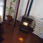 そえるカフェ - ストーブ