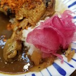 すき家 - ファイヤー炭火チキンカレー ミニ