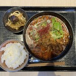 中国料理verite - 料理写真:四川担々麺セット(胡麻)