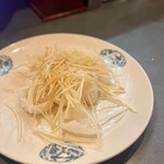 横浜中華街 揚州麺房 - ネギイカ