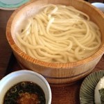 釜あげうどん  - 大盛り無料の釜揚げうどん