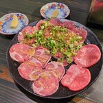 Fukumiya Yakiniku - タンの3種食べ比べセット