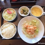 中華料理 正華 - エビマヨ＋ライスセット