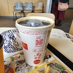 McDonald's - アイスコーヒーMです。
