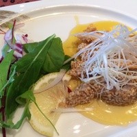 中国レストラン 蘇州 - 鶏肉のゴマ揚げレモンソース