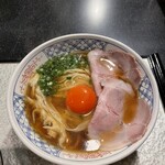 鶏soba座銀 神楽坂東京本店 - 地鶏醤油（1,100円）