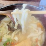 ほうとう不動 - 麺アップ