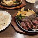 神戸牛ステーキ&ピラフ カミシゲ - ハラミ150g