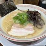 Nagahama Ra-Men Fuku Fuku - 豚骨スープはあっさりしてます