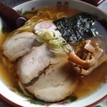 支那そば つかさ - 家内は醤油と譲らない(笑)