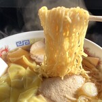 らーめん つちや - 極細ちぢれ麺