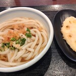 はやし家製麺所 - かけ小　レンコン