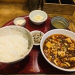 かかん - 麻婆豆腐定食②