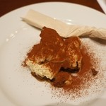 トラベルカフェ　クッチーナ　イタリアーナ - (13.11.28)ティラミス。今まで食べたティラミスの中で間違いなく一番美味しかったです＾＾