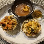 彩華 - 上海蟹姿蒸し食べ比べ