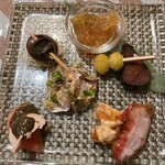彩華 - 前菜盛り合わせ