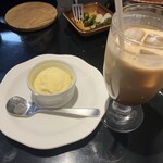 ビストロ 喜楽亭 - バニラアイス　アイスコーヒー