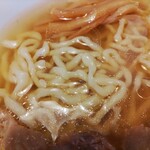 仙台中華そば 銘店嘉一 - 麺アップ