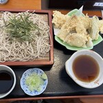 そば処　西浦屋 - 料理写真:穴子天ざるそば@1,760円