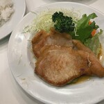 レストラン桂 - B料理（豚ロース肉生姜焼）