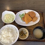 Sasanoya - 日替わり定食　ミックスフライ