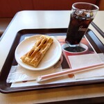 ミスタードーナツ - 料理写真:アイスコーヒー フランクフルト