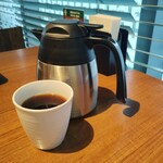 添好運 - プーアール茶がデフォルトで置いてある。油流れてすっきり