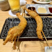 串揚げ アガルコメ。 恵比寿店 - 大海老 各550円
                    2023年12月11日