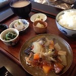 春草 - 【ランチ】13.11月 サワラ唐揚げ野菜あんかけ