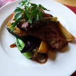 豚肩ロース肉のソテー