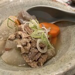 桂川 - 牛すじ塩煮