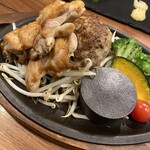 筋肉食堂 - モモ肉とハンバーグset