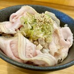 麺屋 しん蔵 - チャーシュー丼 350円