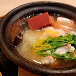 馬車道 大かわ - 赤蒟蒻も