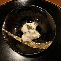 味菜 - 海老と帆立のすだち酢かけ