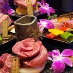 個室焼肉 夜桜 - 