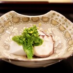 あま木 - 日間賀島蛸と海老芋と菜の花