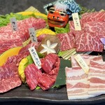 Sumibi Yakiniku Tamura - 和歌山盛合せ