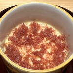 江戸焼肉 - 茶碗蒸し 削り牛